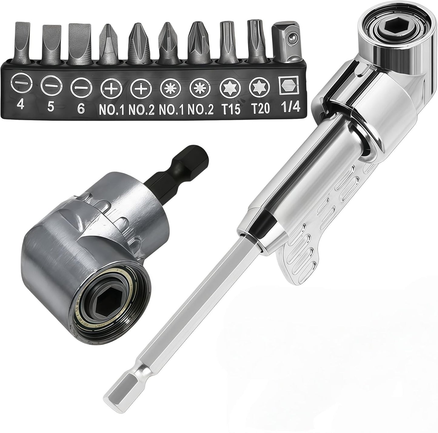 Adaptador taladro 105 grados broca curva multifunción