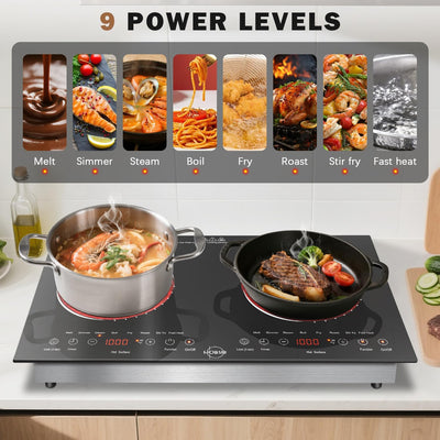 Máquina cocina exprimidor 24pulg 2 quemadores
