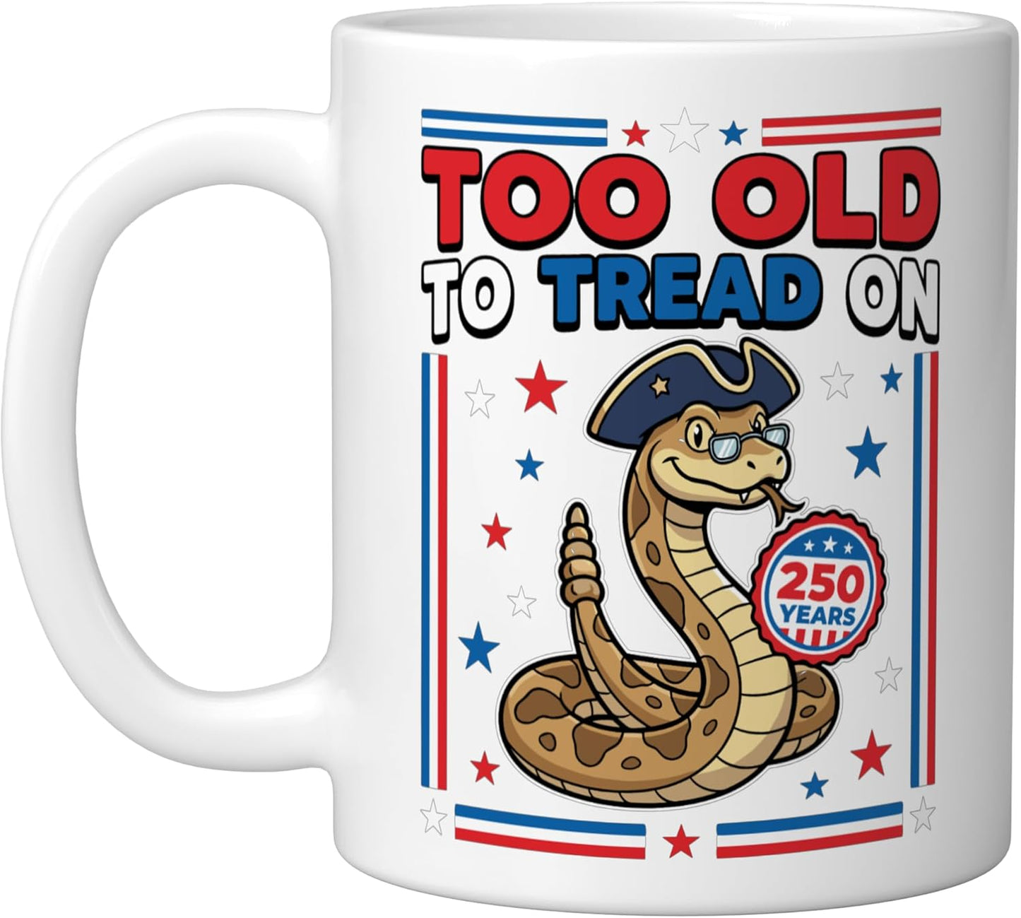 Taza cerámica USA 1776-2026 250 aniversario blanca