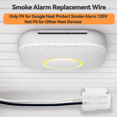 Alambre repuesto para alarma humo Google Nest Protect 120V