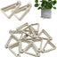 24 Patas Maceta Almohadillas Transpirables Beige