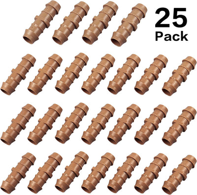 25 Conectores Púas para Riego Goteo 1/2pulg