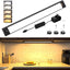 Luz LED bajo gabinete 16.5pulg 5 colores