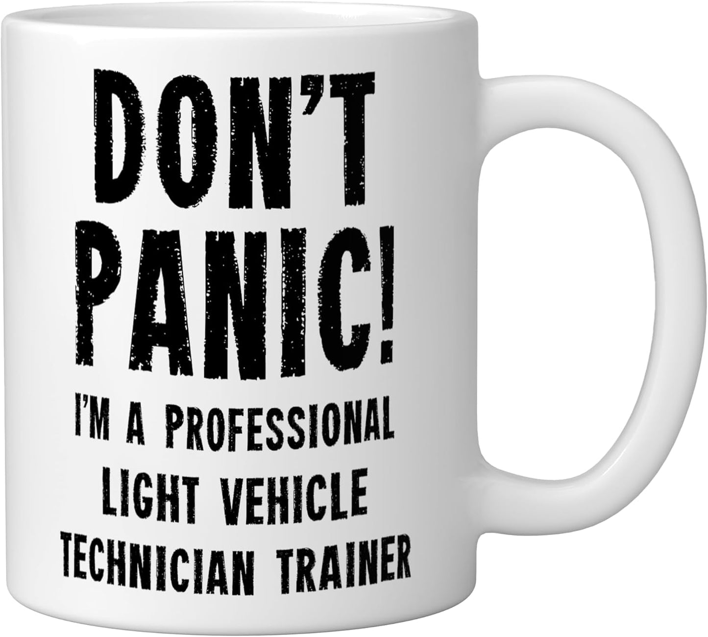 Taza Cerámica para Técnico Vehicular Blanco