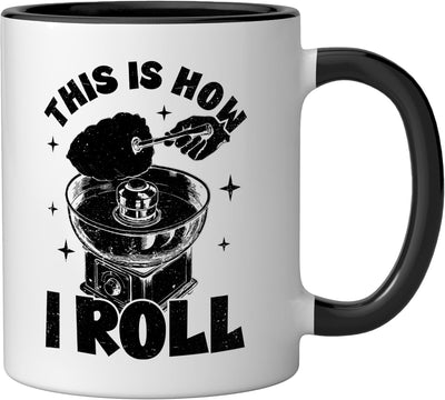Taza Cerámica para Confitería Negro/Blanco