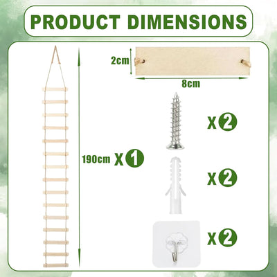 Escalera madera 6ft para plantas trepadoras jardín