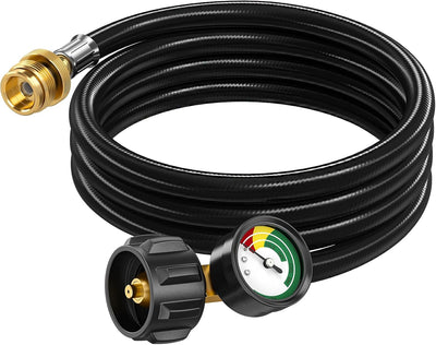 Adaptador manguera propano 1lb a 20lb con tanque