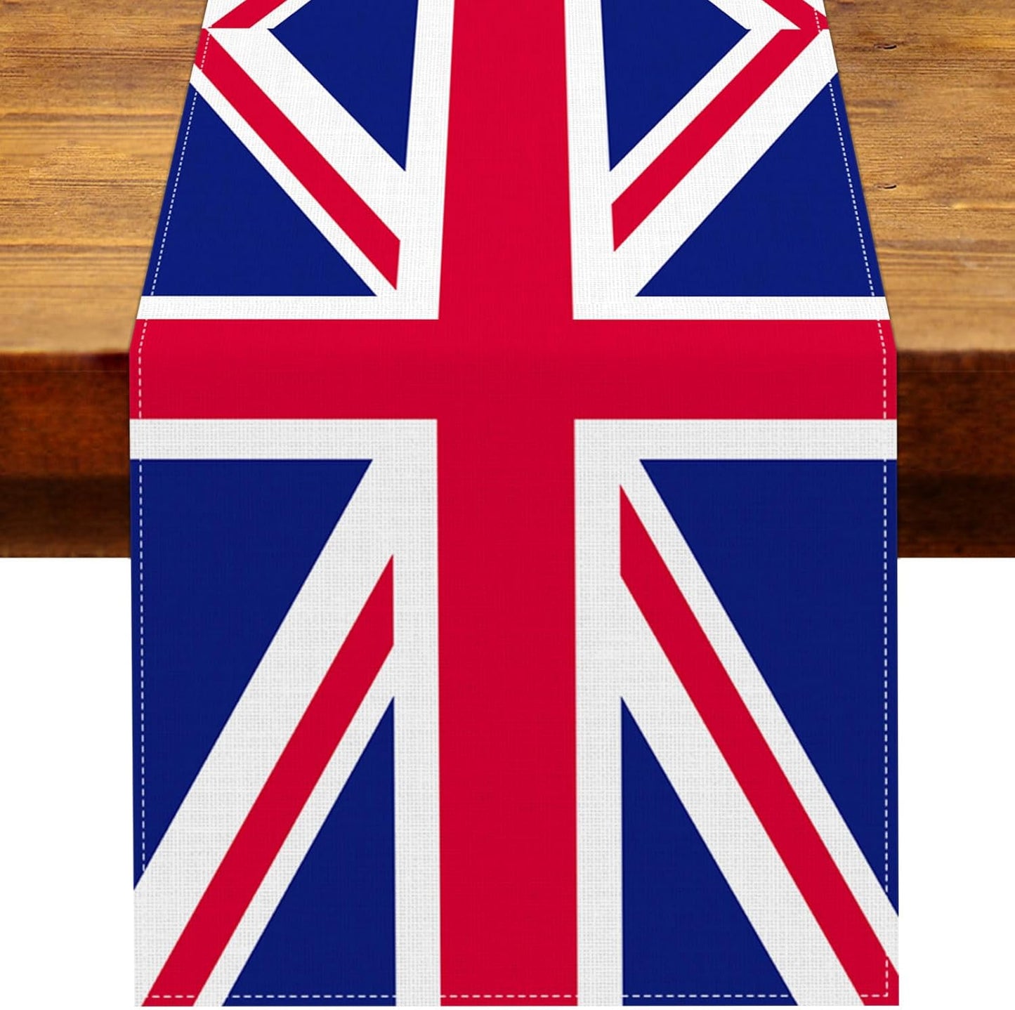 Camino de mesa Union Jack británico decoración patriótica