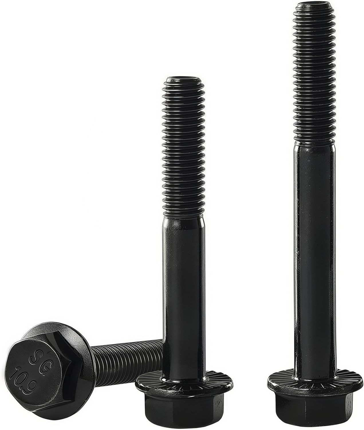 Pernos cabeza hexagonal M12x3.543pulg acero grado 10.9