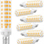 Bombilla LED regulable E12 10W 3000K pack 6