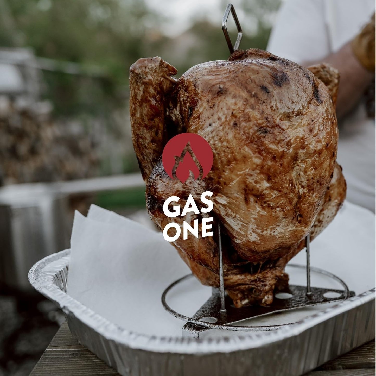 Freidora pavo y hervidor mariscos gas propano 30qt