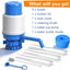 Bomba jarra agua manual 2-5gal universal corona