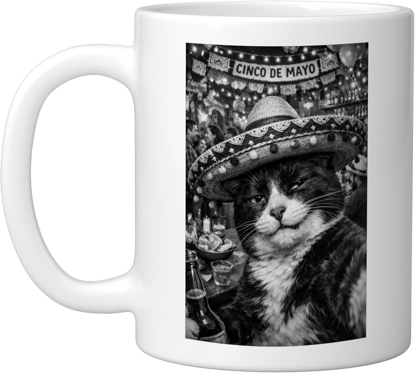 Taza Cerámica Cinco De Mayo Fiesta Bar Drunk