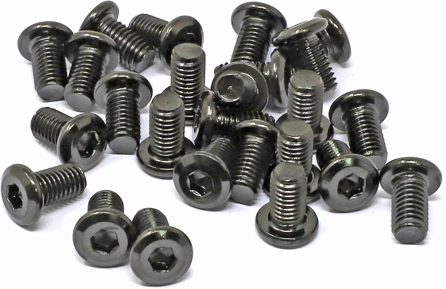 25 Pzas tornillo M8 x 0.55pulg acero inox 304 hexagonal