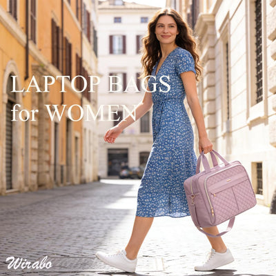 Bolsa laptop 17pulg para mujer trabajo viaje