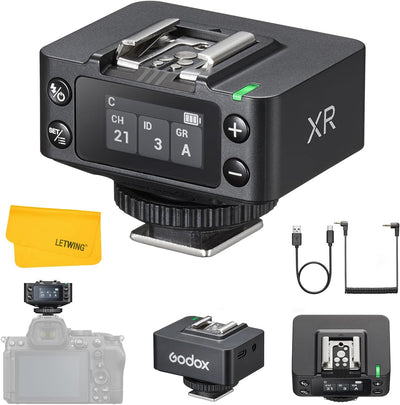 Receptor flash inalámbrico XR TTL para Canon Nikon 2.4G 32 canales
