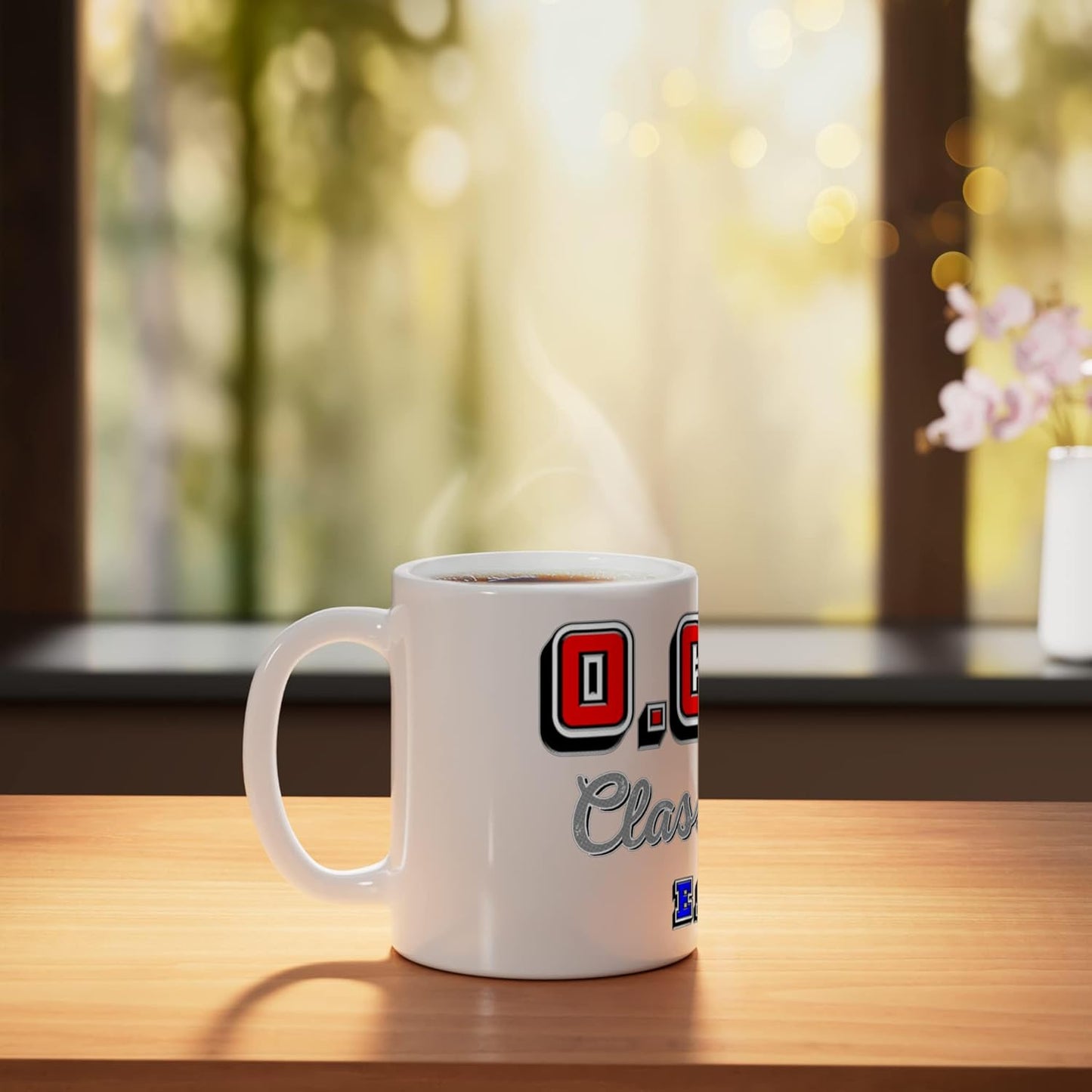 Taza cerámica OCIA Class of 2026 blanca