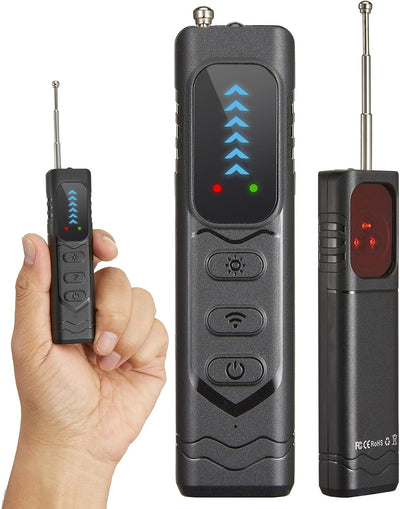 Detector cámaras ocultas GPS antiespía viaje hotel hogar