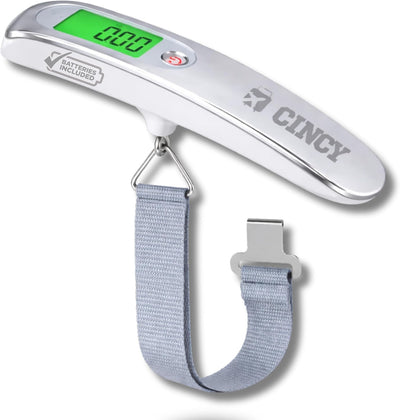 Báscula digital de equipaje 110lb/50kg LCD retroiluminada