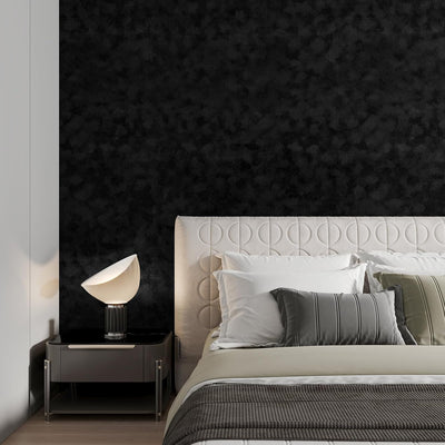 Forro terciopelo negro cajón textura suave papel flocado