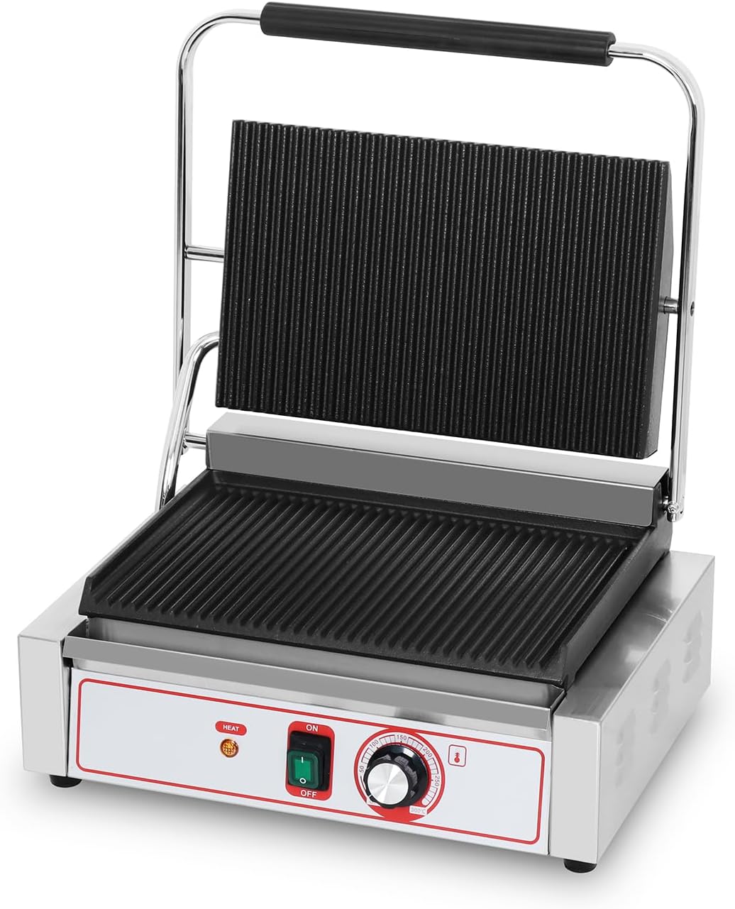 Parrilla comercial Panini Grill para sandwich maker industrial grande