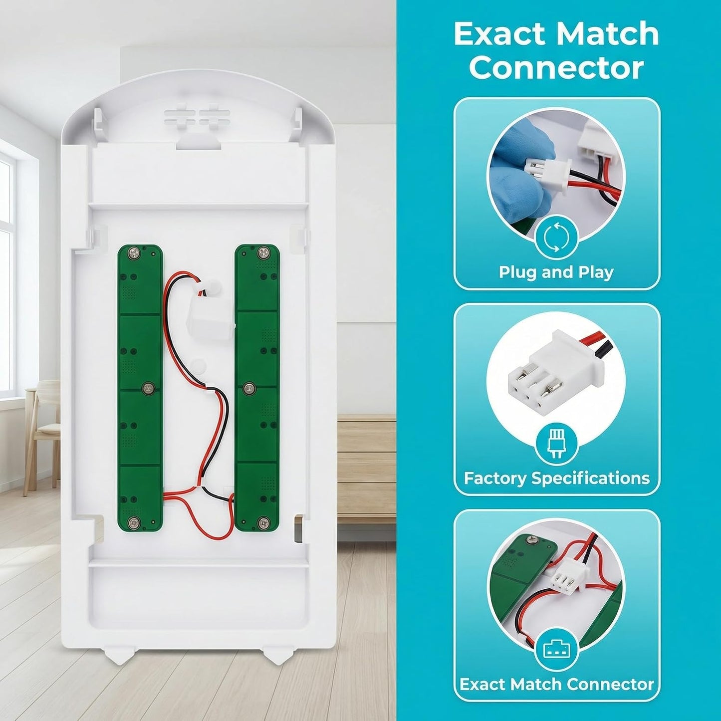 Luz LED para refrigerador Whirlpool