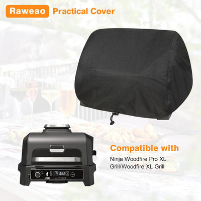 Funda parrilla Ninja XL Pro impermeable color negro
