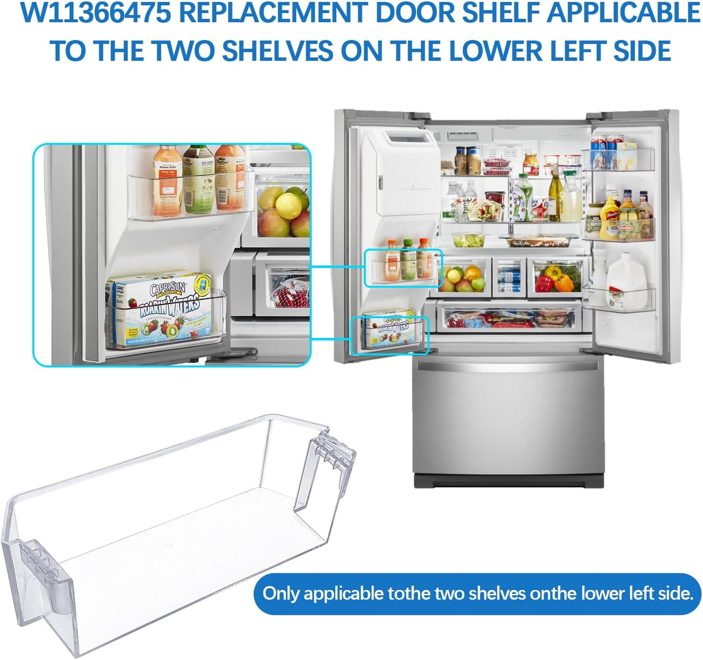 Contenedor estante puerta frig. comp. Whirlpool WRF767SDHZ