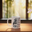 Taza Cerámica Blanca Con Frase Sarcastica