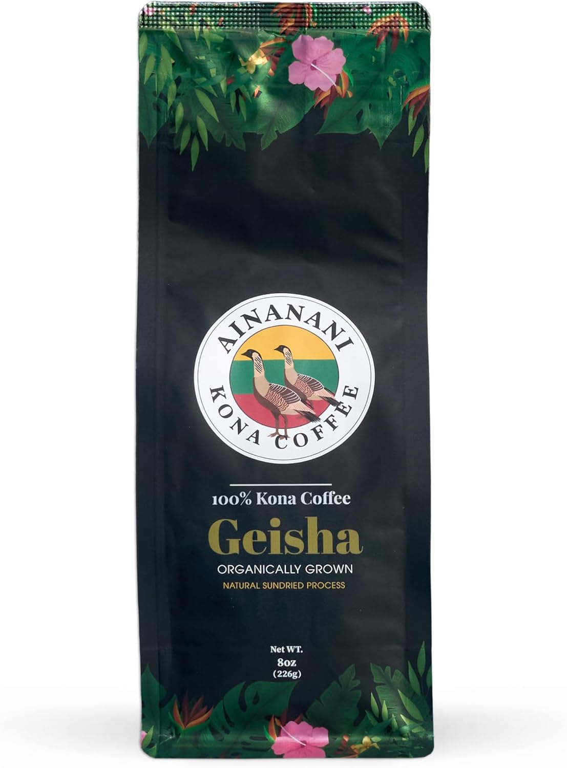 Café Kona orgánico tostado ligero 8oz paquete 1