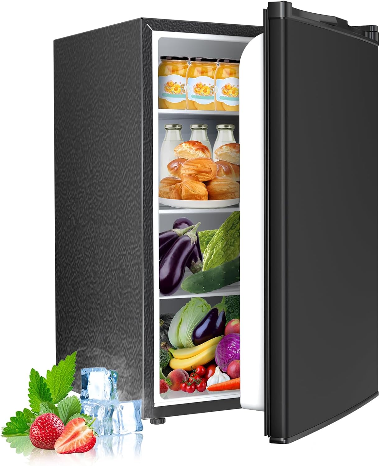Refrigerador Compacto 4.4pies3 Unica Puerta Negro