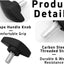 4 Pzas tornillos de palanca plástico para madera y maquinaria
