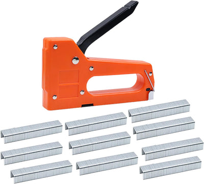 Pistola de grapas ligera 5.6x3.1pulg naranja