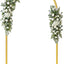 Soporte arco boda metal 7.2ft dorado estable decoración