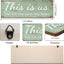 Juego 4 Pzas Decoración Rústica Madera This is Us 13.8x4.72pulg