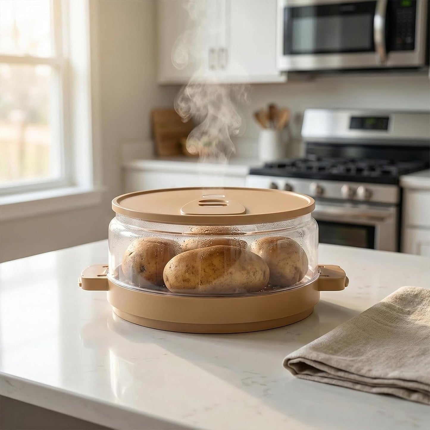 Cocedor de patatas al horno