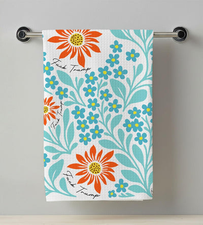 Toalla cocina vintage floral FCK Tru decoración hogar
