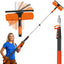 Kit escobilla limpiacristales 26ft 2en1 con poste extensión