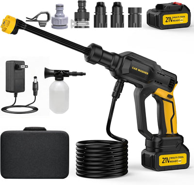 Lavadora presión inalámbrica 1500PSI boquilla 6en1