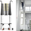 Escalera telescópica aluminio 26.2ft 2 estabilizadores para viajes