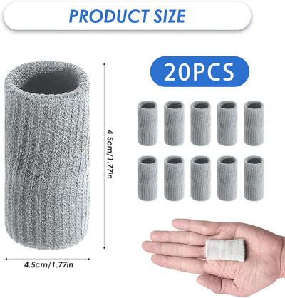 10 Fundas Compresión Dedos Soporte Articulaciones Deportes