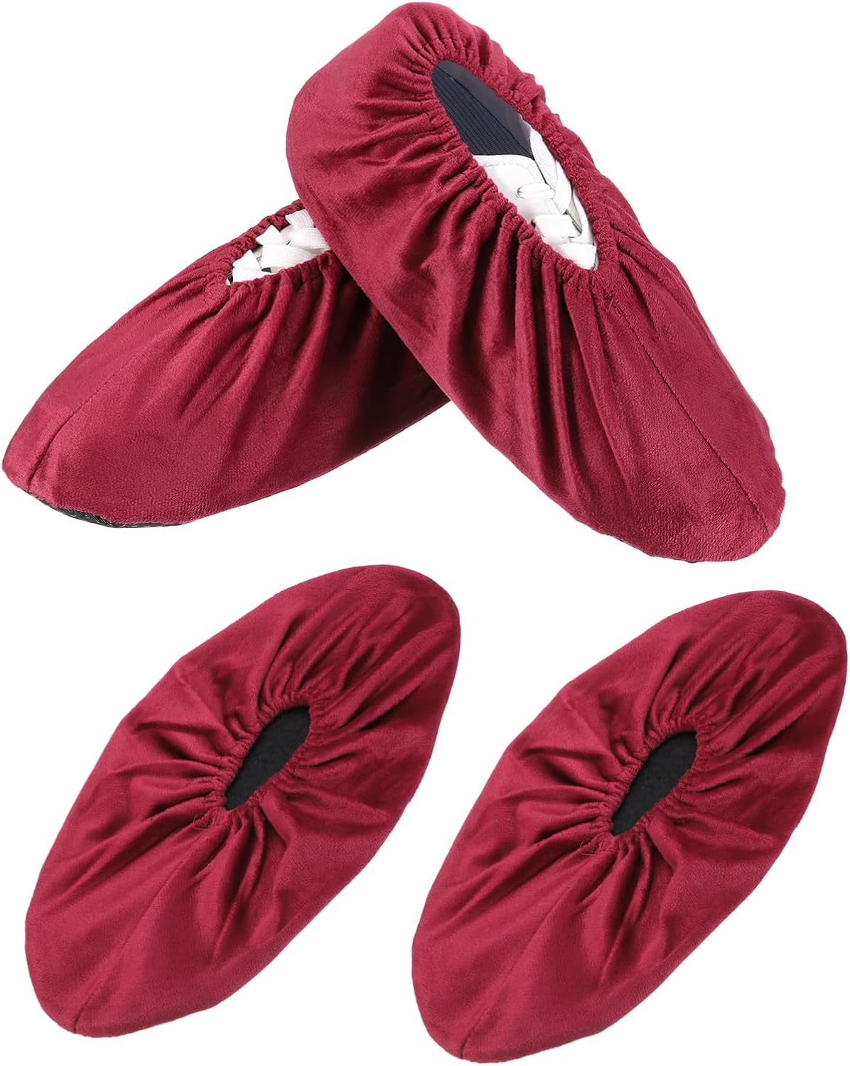 Cubiertas zapatos reutilizables antiderrapantes poliéster