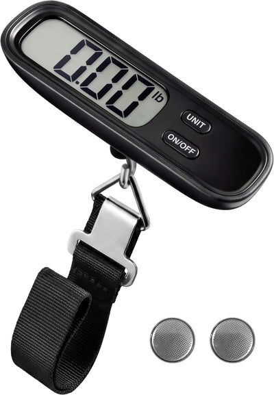 Báscula equipaje digital pantalla LCD grande negro