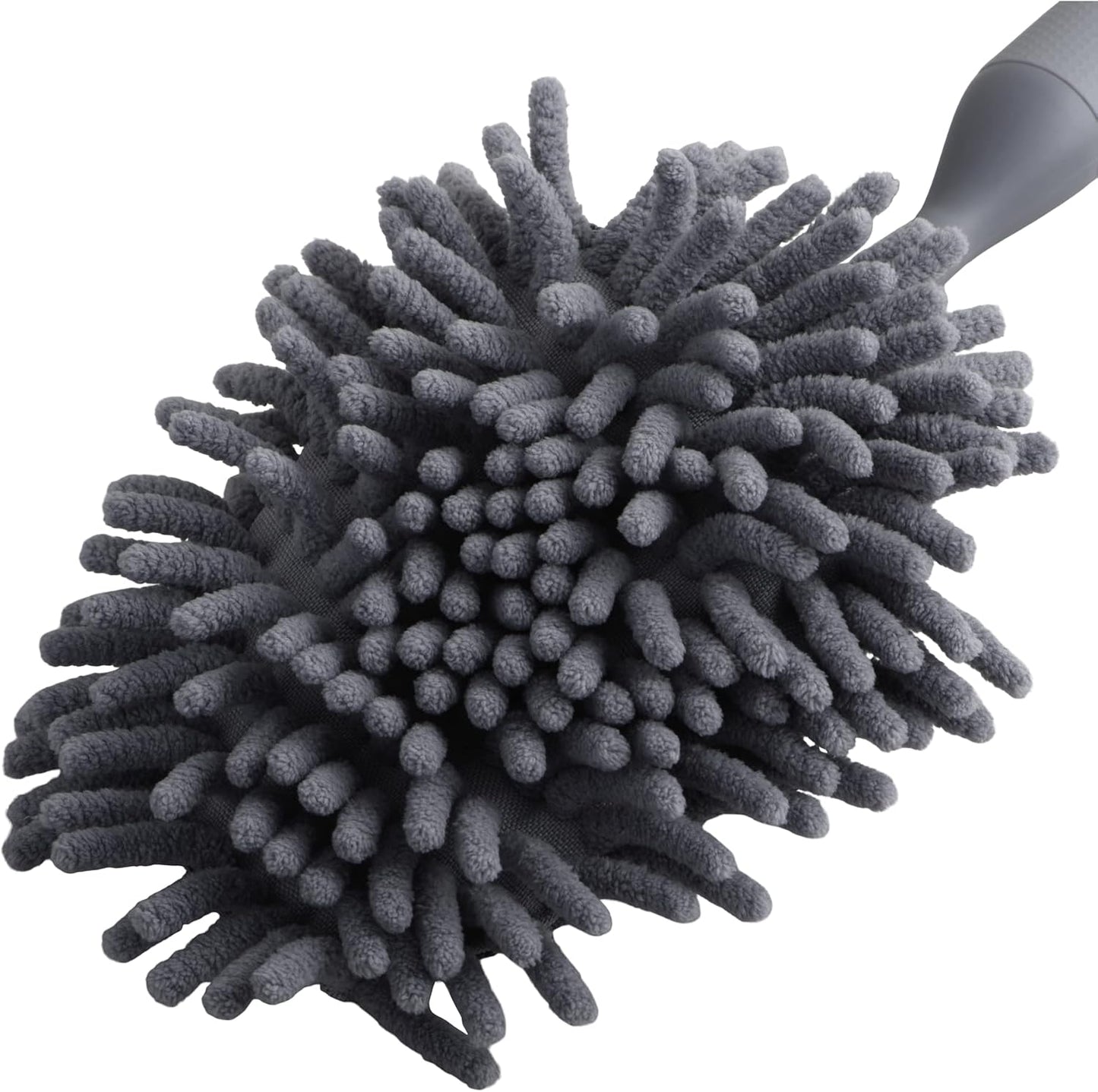 Plumero microfibra mano gris
