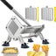 Cortador papas francesas acero inox cuchillas 1/2 y 3/8