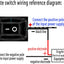 Cable interruptor 12-24V para luces techo auto