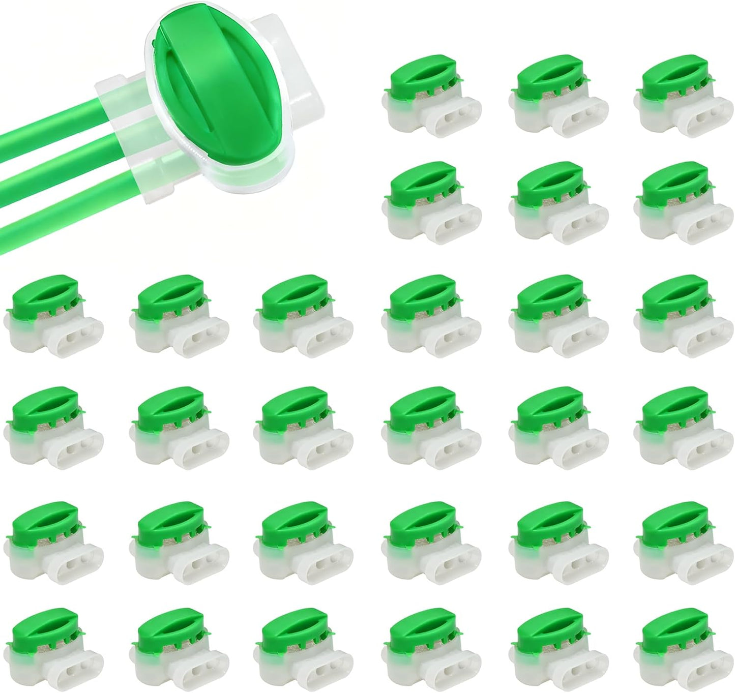 30 Conectores Cable Impermeables 3 Vías para Cortacésped Robótico