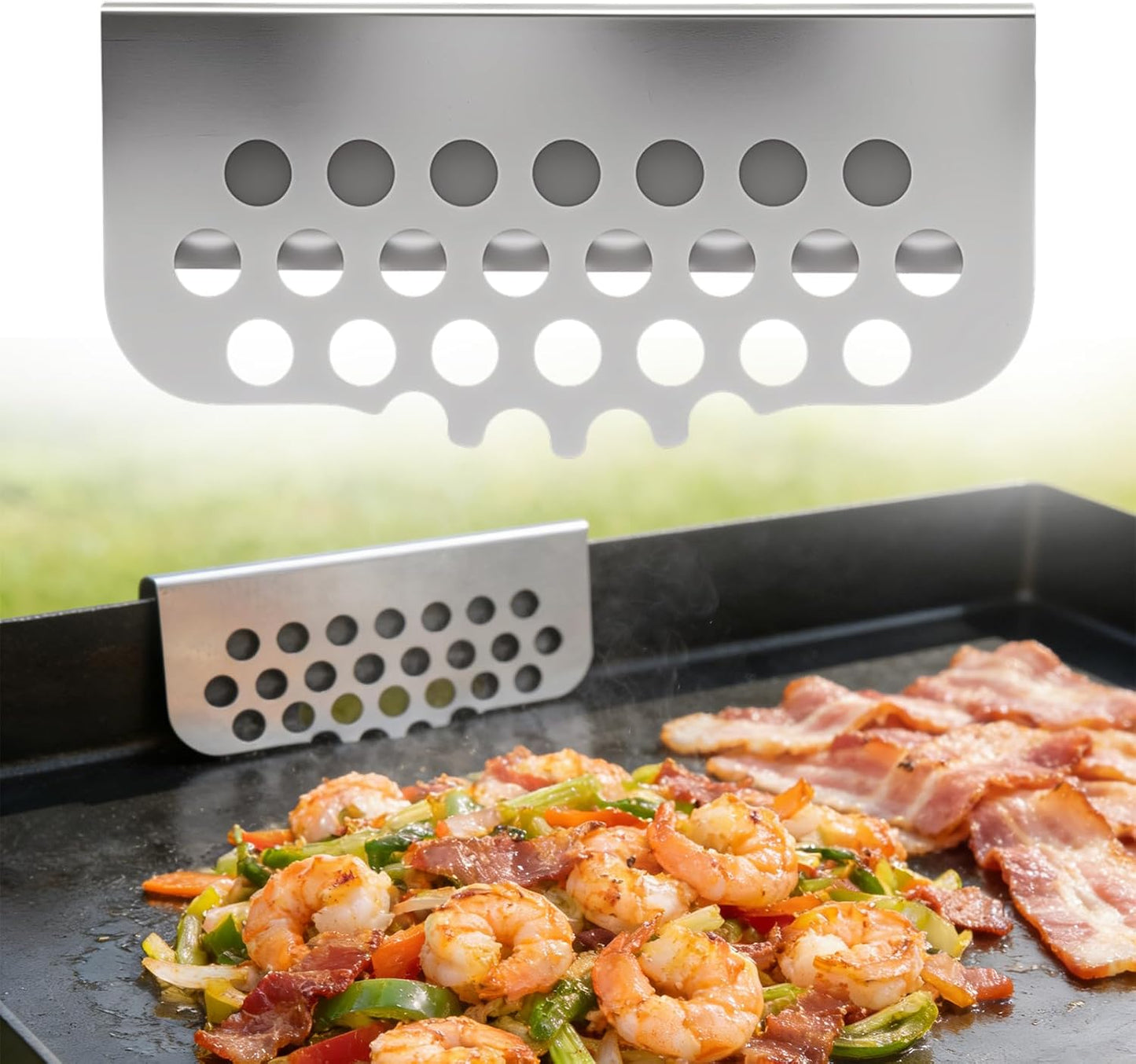 Accesorios para plancha bloqueador de puerta de grasa Blackstone