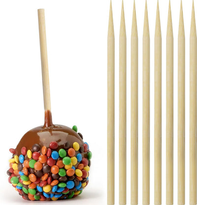 Palitos bambú brocheta madera perro 200uds