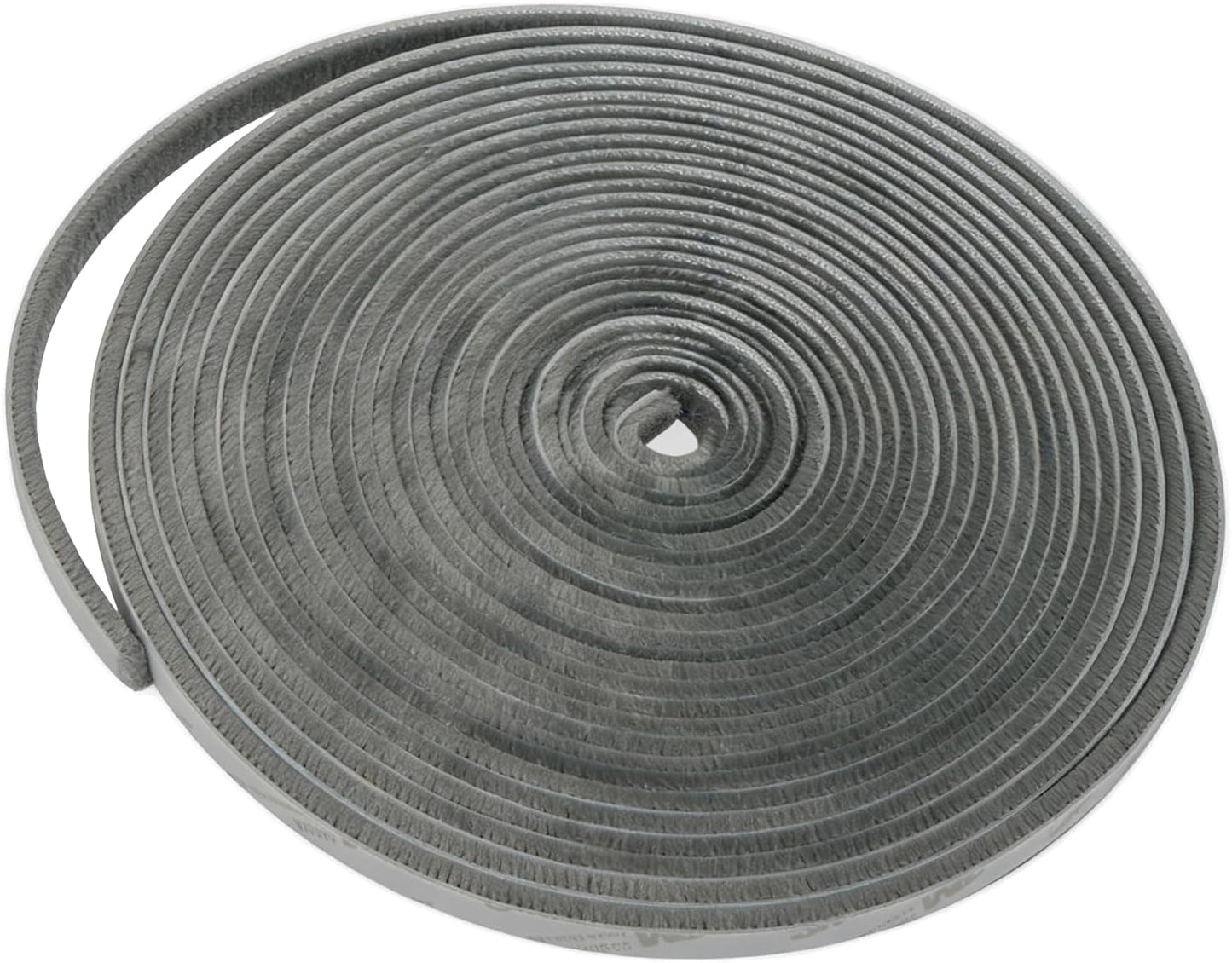 Burlete autoadhesivo 32.8pulg 0.4x0.4 gris para puertas ventanas